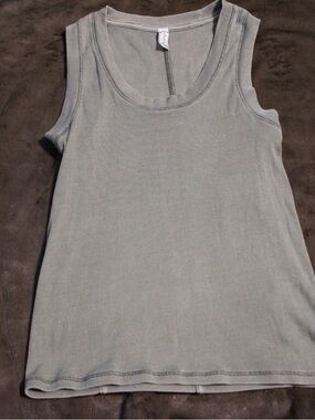 Intimately Women's Ribbed Tank Top - Sage Green